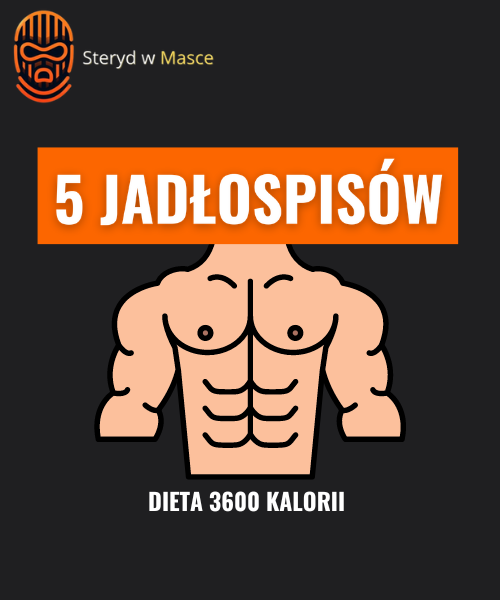 5 Jadłospisów 3600 kcal